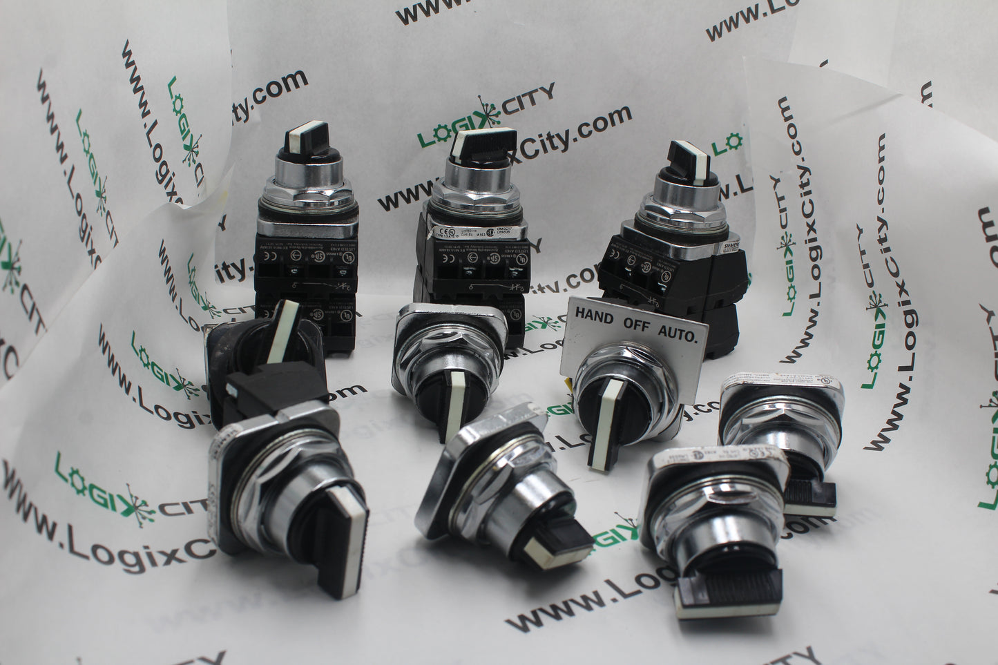 LOT OF 10 | NEW NO BOX | SIEMENS | Selector Switch |