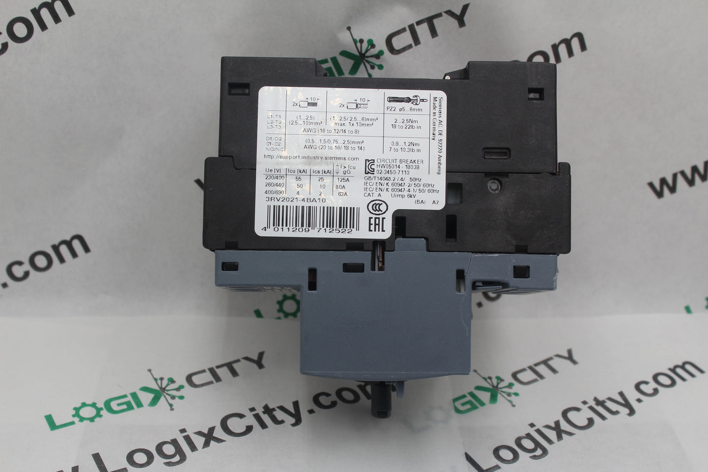 NEW NO BOX | SIEMENS | 3RV2021-4BA10 |