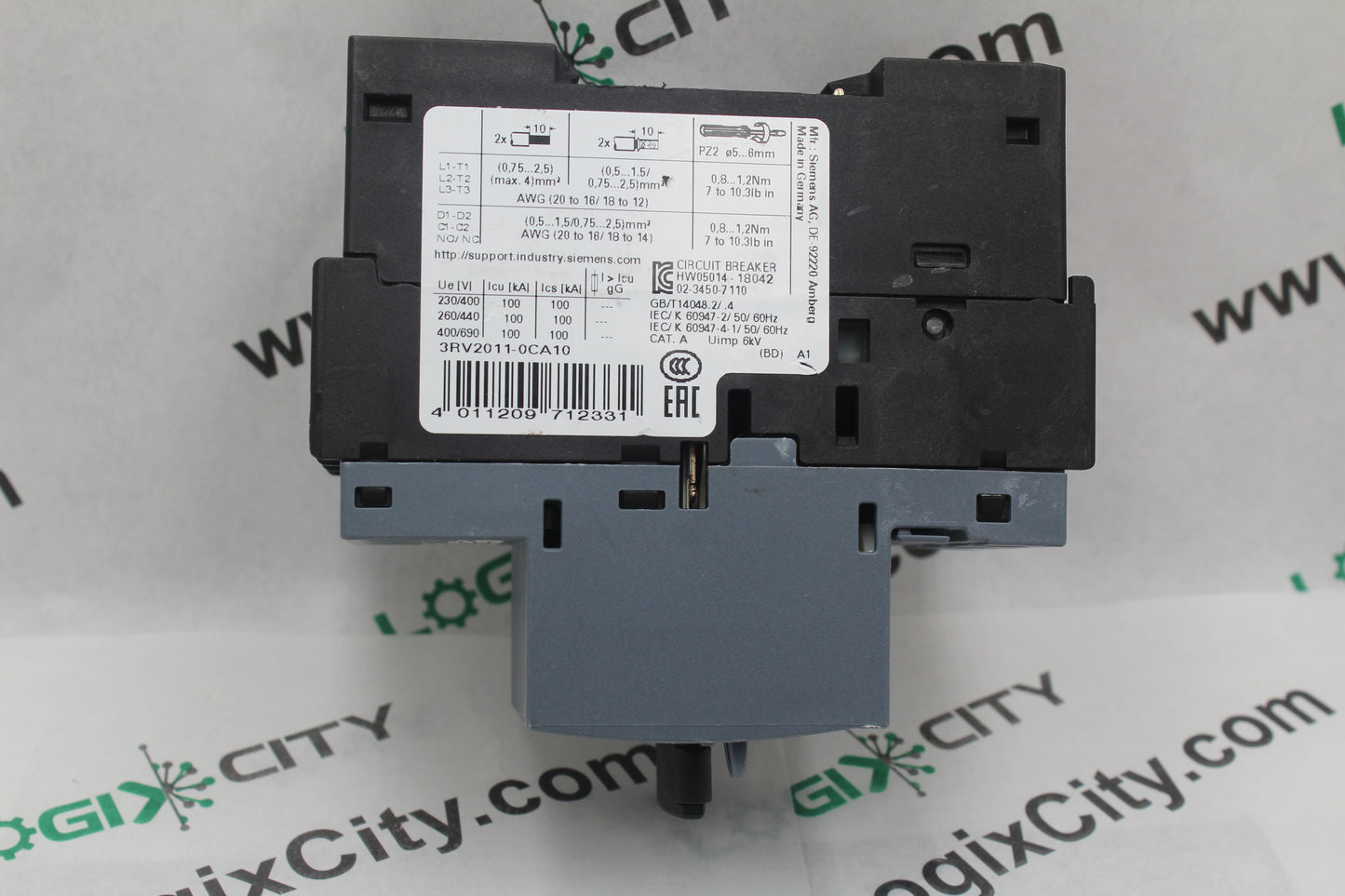 NEW NO BOX | SIEMENS | 3RV2011-0CA10 |