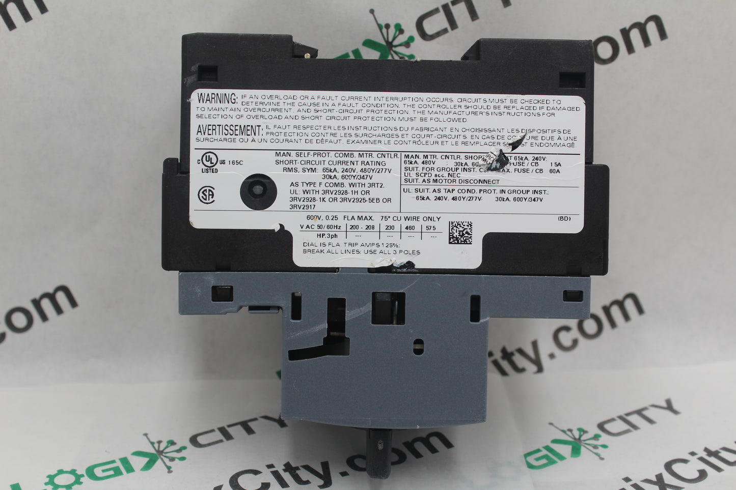 NEW NO BOX  | SIEMENS | 3RV2011-0CA10 |