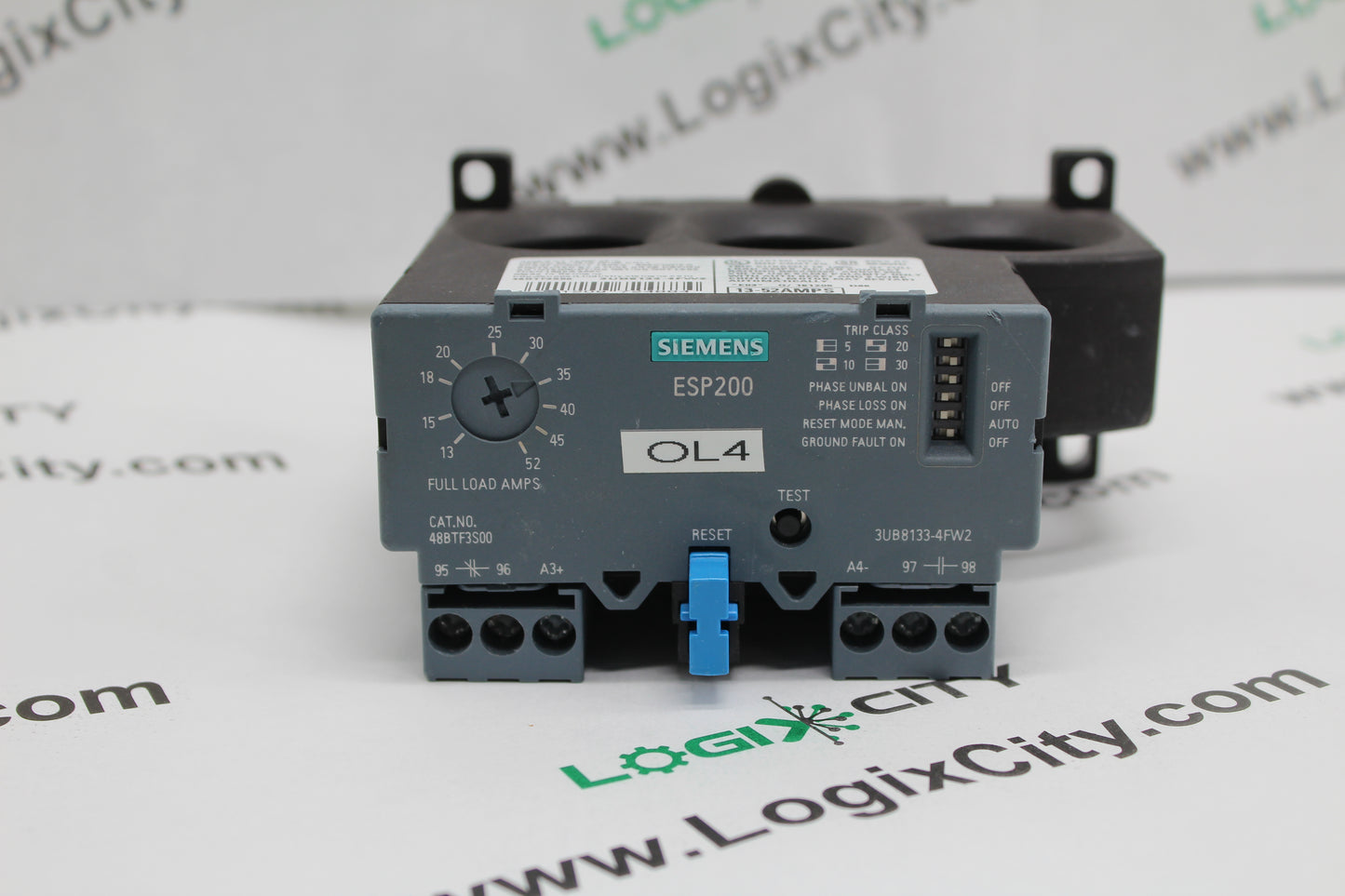 NEW NO BOX | SIEMENS | 3UB8133-4FW2 | OVERLOAD RELAY