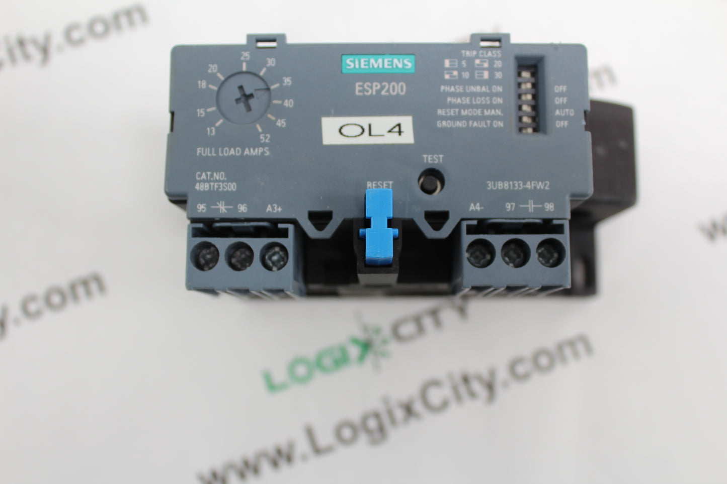 NEW NO BOX | SIEMENS | 3UB8133-4FW2 | OVERLOAD RELAY